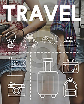 Travel Holiday Journey Exploration Graphic Concept