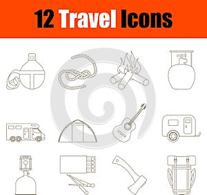 Travel Icon Set