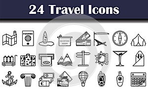 Travel Icon Set