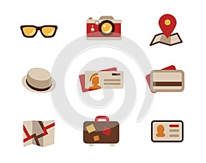 Travel Icon Set