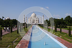 Travel India - Taj Mahal palace.