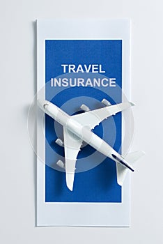 Travel insurance brochure