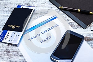 Travel insurance policy