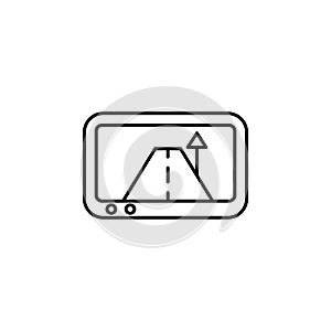 Travel, jet, ski outline icon. Element of travel illustration. Signs and symbols icon can be used for web, logo, mobile app, UI,