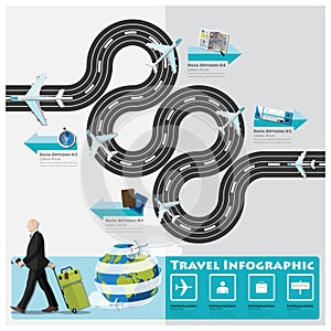 Travel And Journey Business Infographic