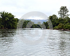 Travel Kanchanaburi river Kwai Yai