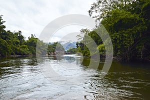 Travel Kanchanaburi river Kwai Yai