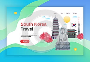 Travel Korea Website Banner