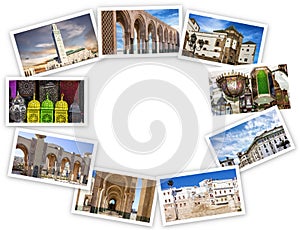 Travel landmarks and architecture, Morocco