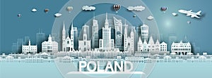 Travel landmarks europe to Poland tour famous city landmarks architecture