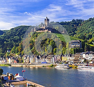 Germany travel e scenic medieval towns. Cochem