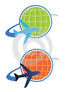 Travel logo concept - vector