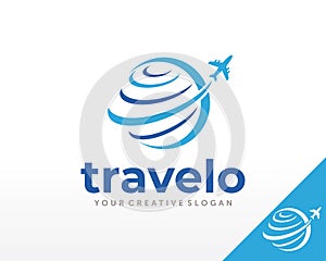 Travel logo design. Travel Agency Logo Vector Inspiration