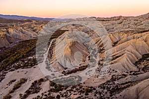 Travel Nature  Badlands in Europe Spain photo