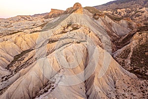 Travel Nature  Badlands in Europe Spain photo