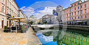 Travel in northern Italy - elegant Trieste town photo