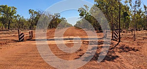 Travel NT to QLD on  outback road