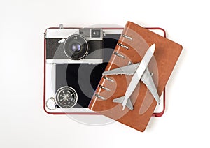 Travel objects and travel accessories for Travel cocnept photo