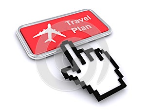 Travel plan button