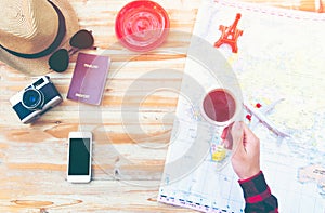 Travel planning concept