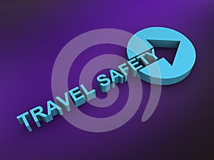 travel safety on purple