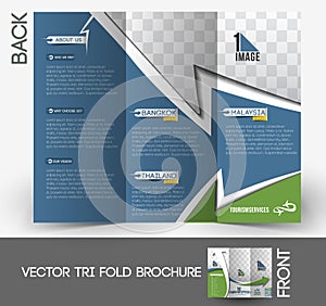 Travel Service Tri-Fold Brochure