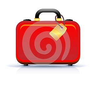 Travel suitcase icon