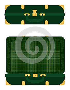 travel suitcases stock vector illustration
