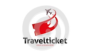 Travel Ticket Logo