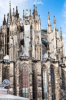 Soapbubbles and Cologne Cathedral