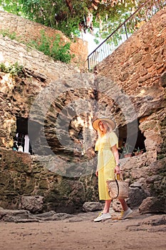 Travel to Paphos at summer. Solomon Catacomb photo