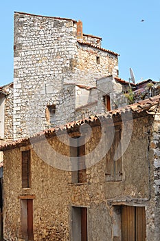 Travel to Provence in the south of France. lavender culture and small village