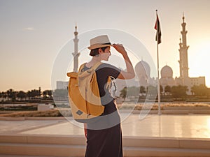 travel to United Arab Emirates, city of Abu Dhabi.