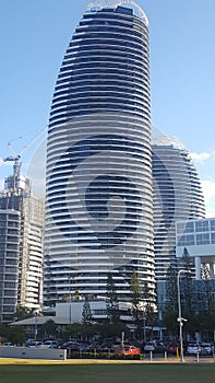 Travel and Tourism - Magnificent architecturally designed apartment building in Broadbeach Qld Australia