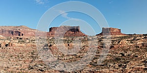 Travel and Tourism - Scenes of the Western United States. Red Rock Formations Near Canyonlands National Park, Utah.. Merrimac