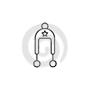 Travel, trailer outline icon. Element of travel illustration. Signs and symbols icon can be used for web, logo, mobile app, UI, UX