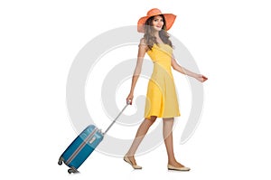 Travel vacation concept with luggage