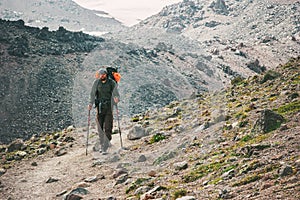 Traveler Man mountaineering Travel Lifestyle