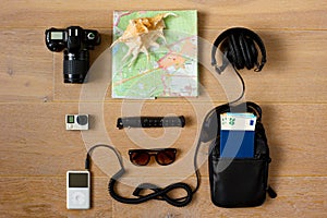 A traveler`s kit