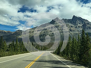 Traveling on the Alaska Canada Highway