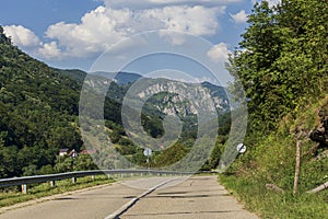 Traveling through the Cerna Valley