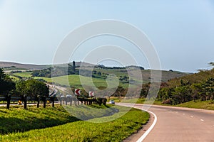 Traveling Driving Road Highway Countryside Landscape