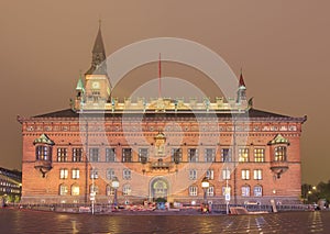 Traveling in the famous Copenhagen City Hall