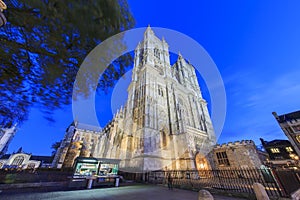 Traveling in the famous Westminster Abbey, London, United Kingdom