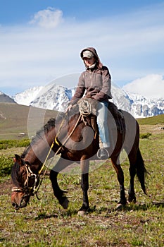 Traveling on horseback