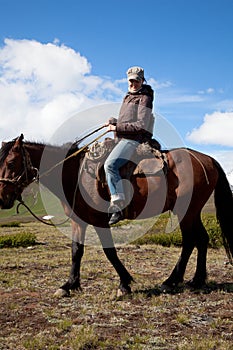 Traveling on horseback