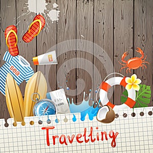 Travelling background