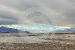 travelling in the death valley desert