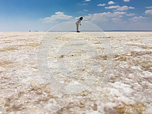 Travelling to Turkey open our eyes to Tuz Golu, salt lake which gives 75% of salt usage at Turkey