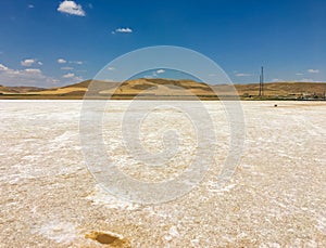 Travelling to Turkey open our eyes to Tuz Golu, salt lake which gives 75% of salt usage at Turkey